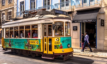 Portugal tram